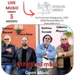 LIVE ETH – 3 agosto – Osteria del Fabbrolo